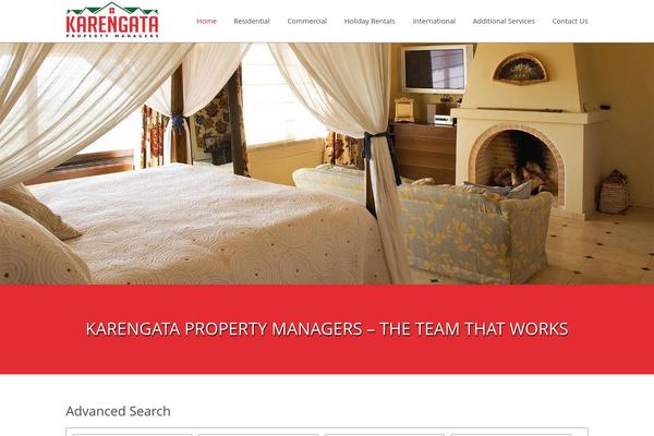 WP Residence theme site design template sample