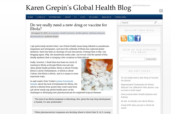 karengrepin.com site used WhiteHouse