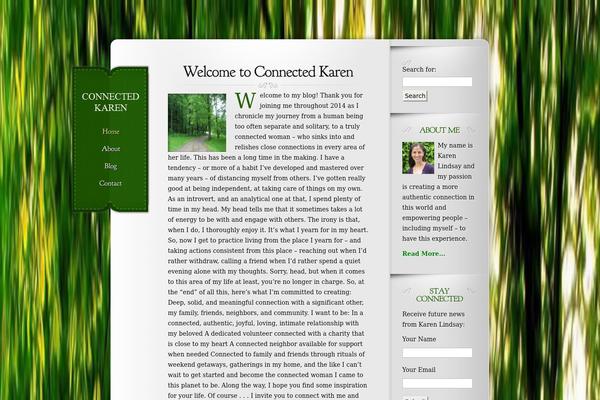 Memoir theme site design template sample