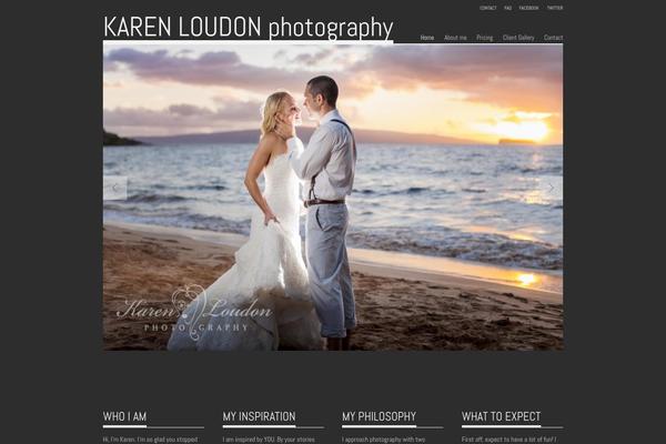 Albedo theme site design template sample