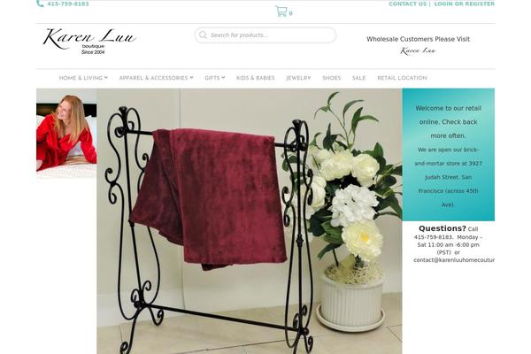 karenluuhomecouture.com site used Wordpress-shuttle