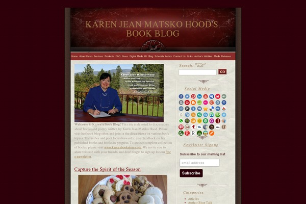 Site using EP Social Widget plugin