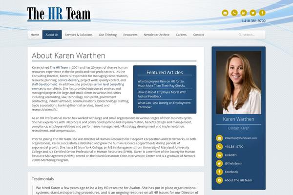 Nano3 theme site design template sample