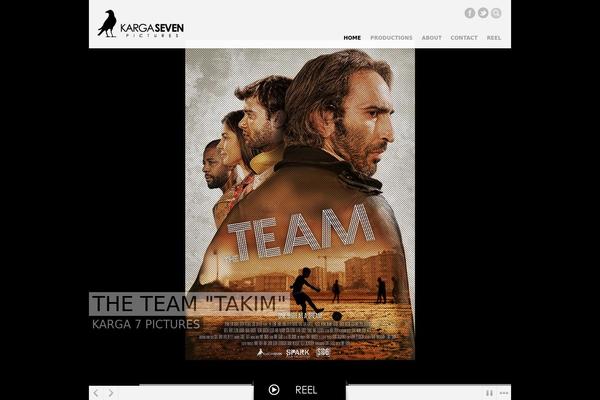 Fullscene theme site design template sample