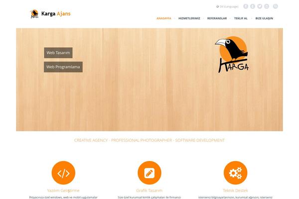 Rocco theme site design template sample
