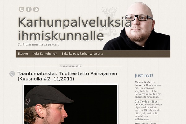 Liquorice theme site design template sample