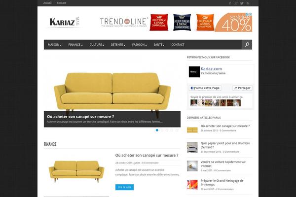 Magazon Wp theme site design template sample