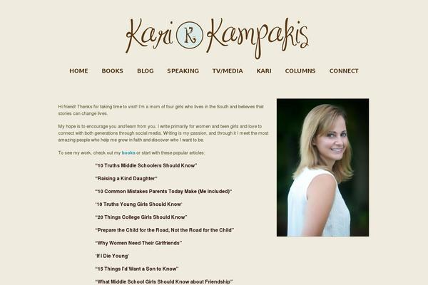 Dataperk theme site design template sample