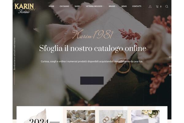 Sana theme site design template sample