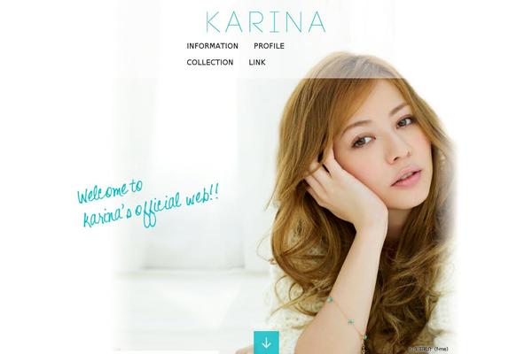 karina-karina.com site used Karina