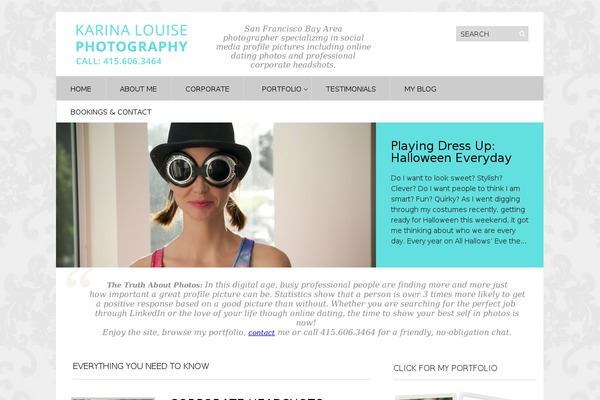 karinalouise.com site used Karina