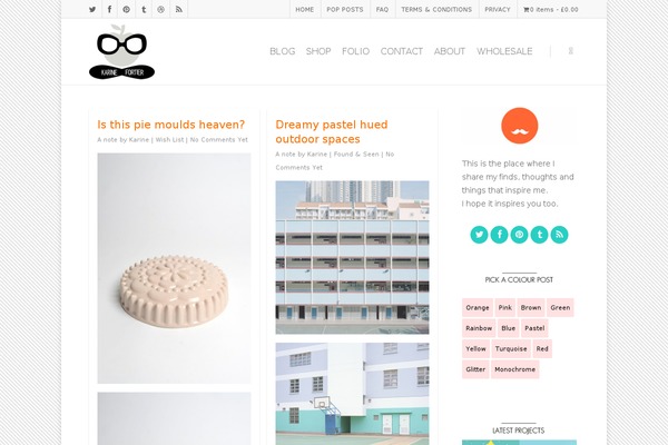 karinefortier.com site used Smilte