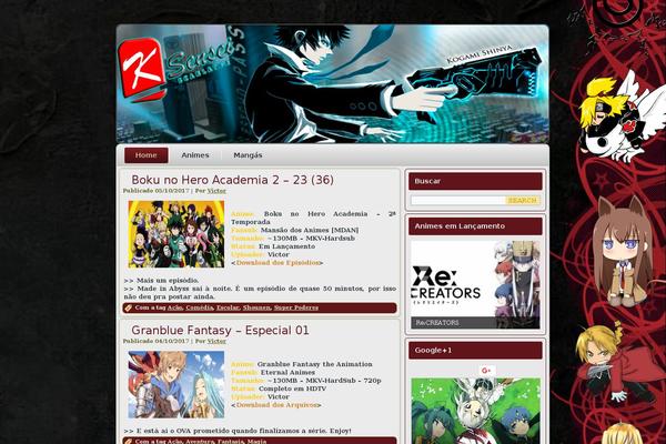 Valenti theme site design template sample