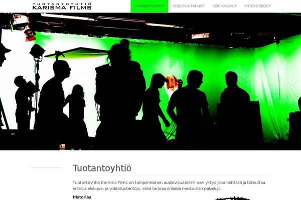 karismafilms.fi site used National