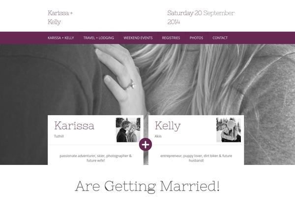 karissaandkelly.com site used GeekLove