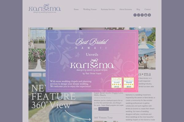 Aware theme site design template sample