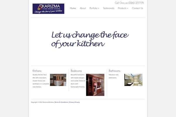karizmakitchens.com site used Delericon