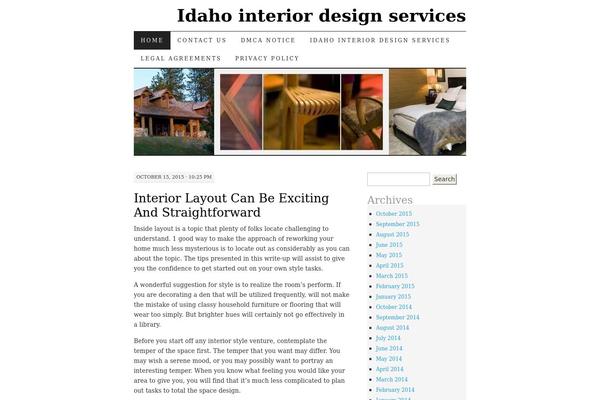 Pilcrow theme site design template sample