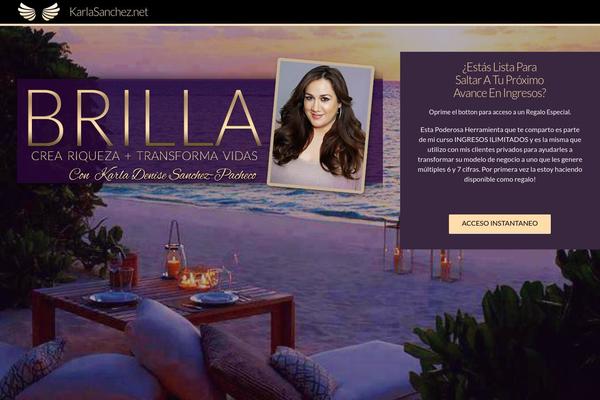karlasanchez.net site used Genesis-block-theme
