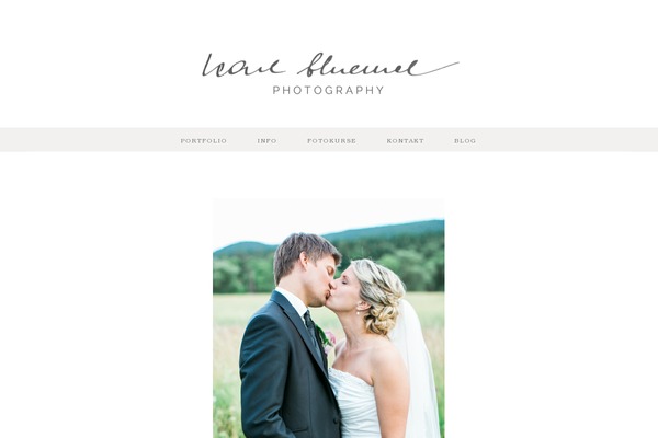 Prophoto4 theme site design template sample