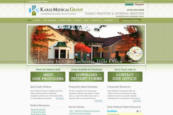 Site using WPFront Notification Bar plugin