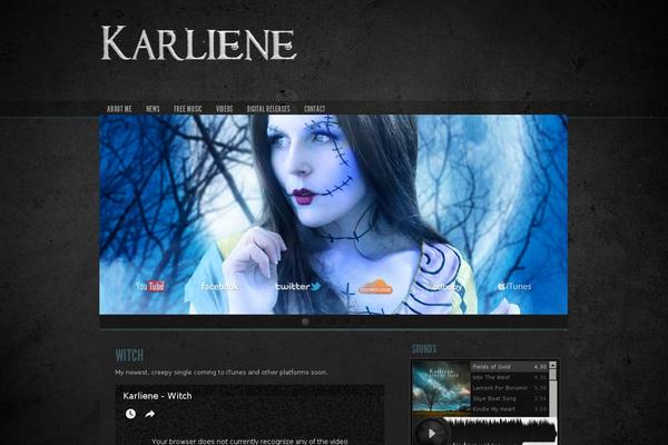 Site using WPaudio MP3 Player plugin