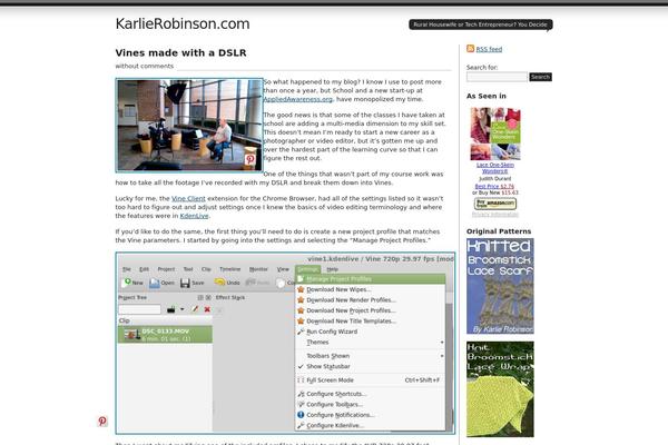 Journalist theme site design template sample