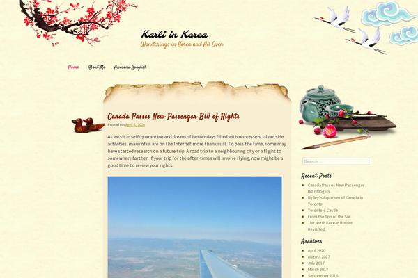 Site using Traffic Counter Widget plugin