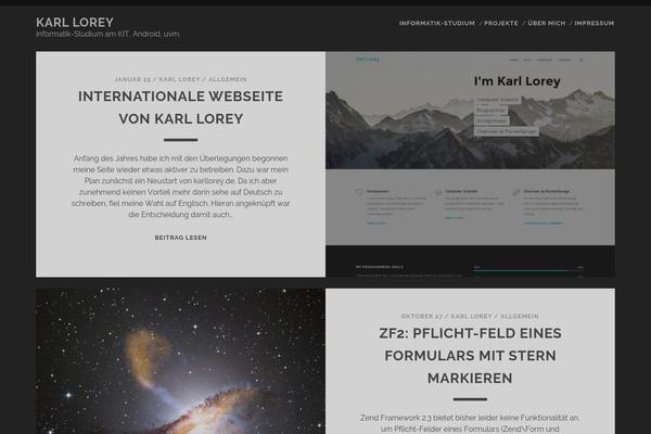 Tracks theme site design template sample