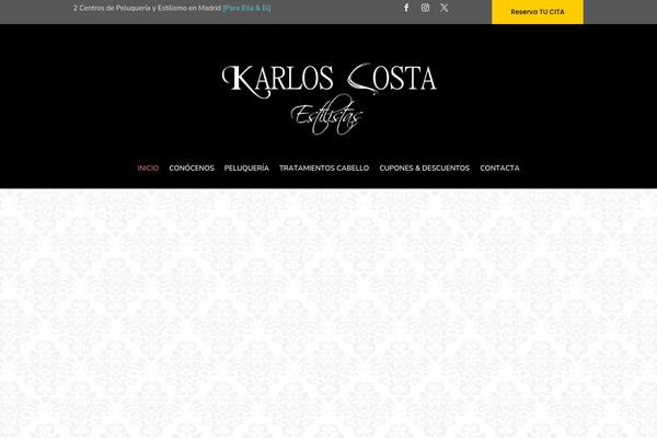 Divi theme site design template sample