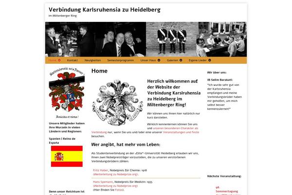 Inkblot theme site design template sample