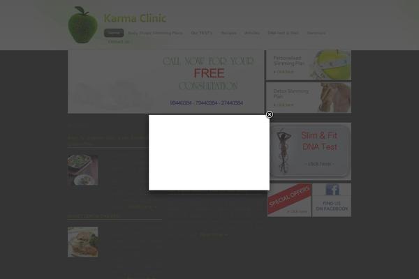 Site using Facebook Page Promoter Lightbox plugin