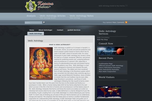 karma-vision.com site used Myweblog