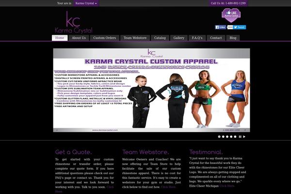PureVISION theme site design template sample