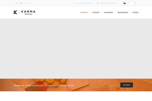 Constructo theme site design template sample