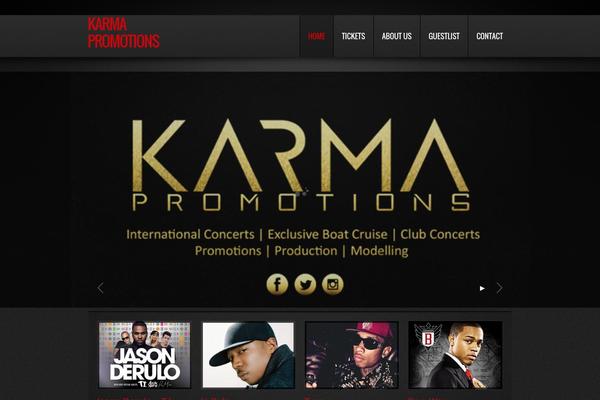 Amazing theme site design template sample