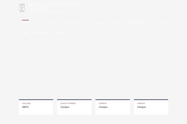 Smarty theme site design template sample