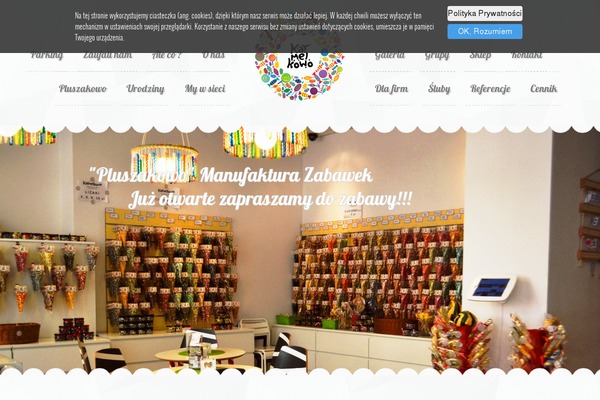 Sweetcake theme site design template sample