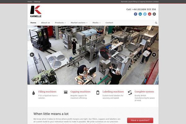 Modernize theme site design template sample