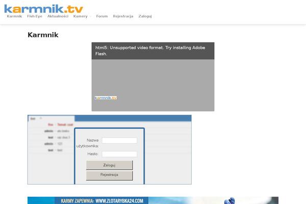 Site using Flowplayer HTML5 for WordPress plugin