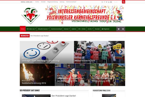 Sahifa theme site design template sample