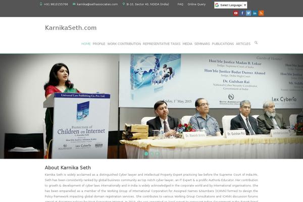Ks theme site design template sample