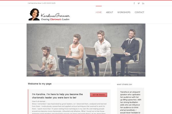 Site using Free Quotation plugin