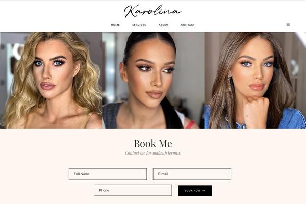 Lella theme site design template sample