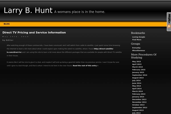 Layers theme site design template sample