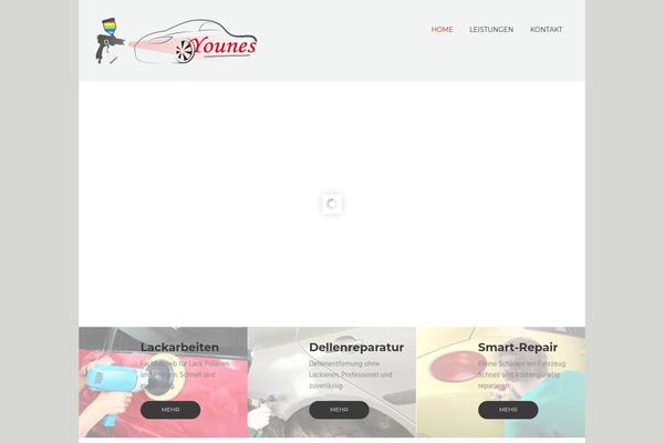 Reisen theme site design template sample