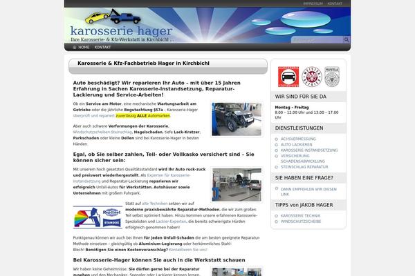 Arjuna X theme site design template sample