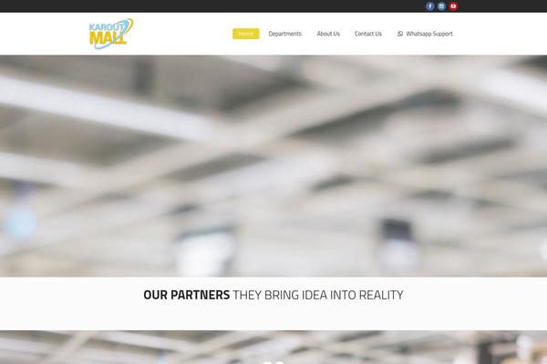 Mall theme site design template sample