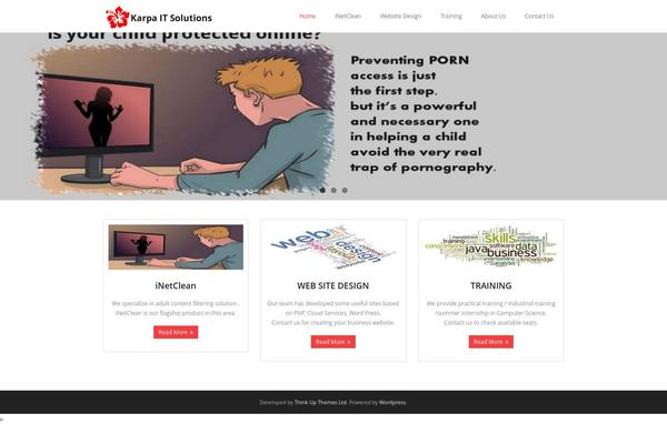 Minamaze theme site design template sample