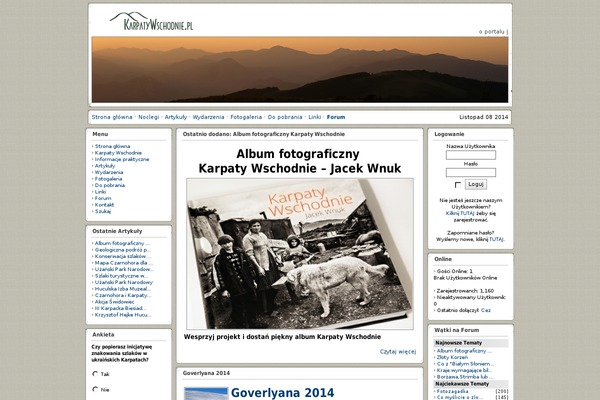Yosemite theme site design template sample